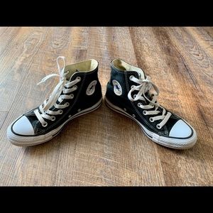 Women’s Black Converse High Tops